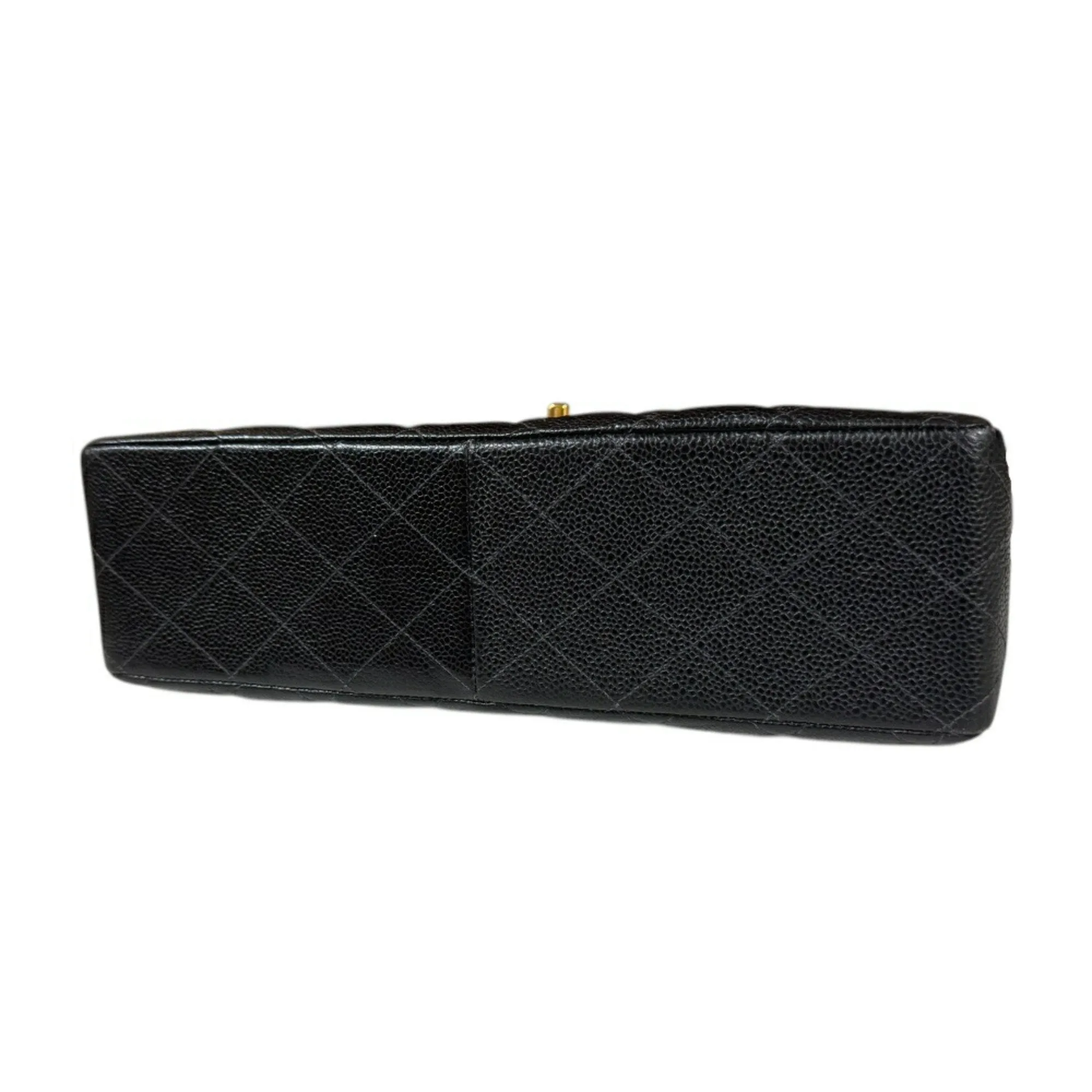 Chanel Jumbo Leather Shoulder Bag (Pre-Owned)