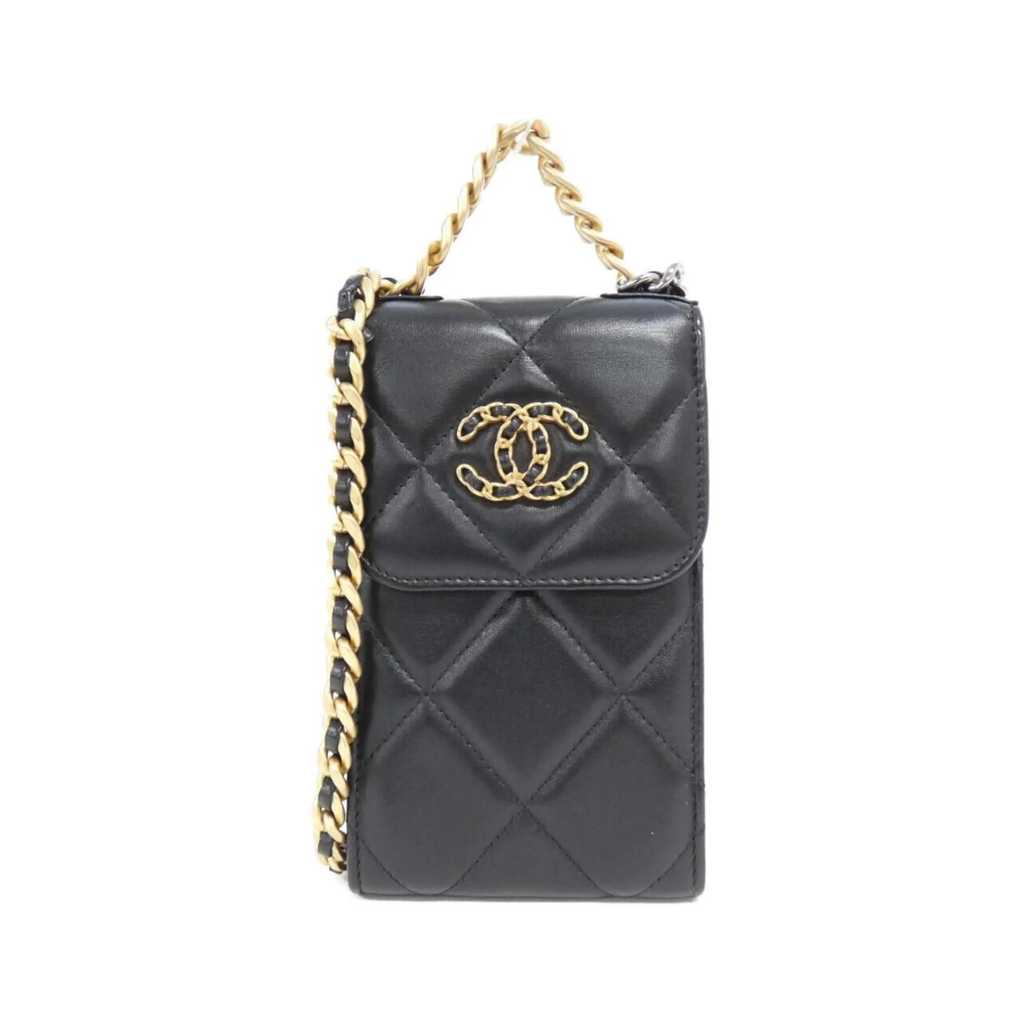 Chanel Leather Shoulder Bag (Pre-Owned)