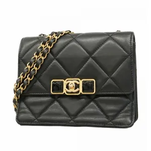 Chanel Leather Shoulder Bag (Pre-Owned)