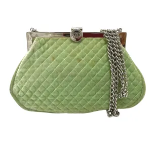 Chanel Matelass Velvet Shoulder Bag (Pre-Owned)