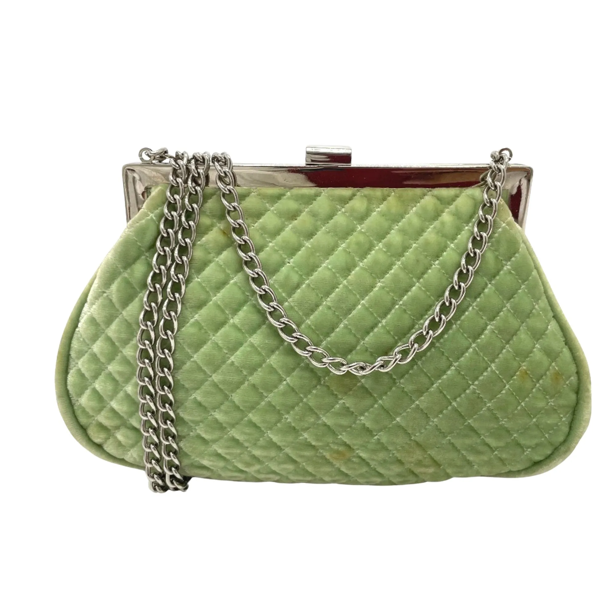 Chanel Matelass Velvet Shoulder Bag (Pre-Owned)