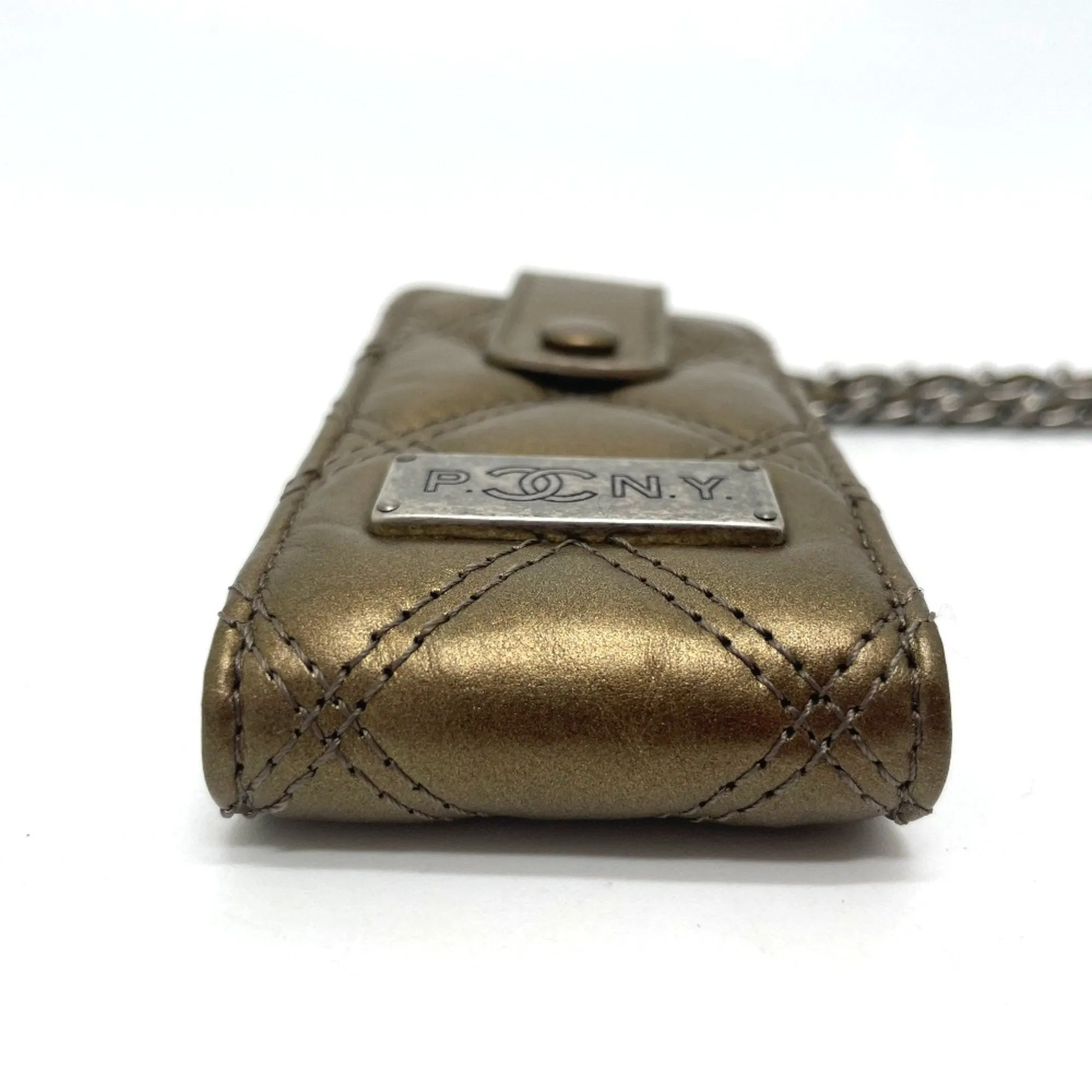 Chanel Mini Matelass Leather Shoulder Bag (Pre-Owned)