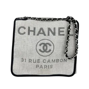 Chanel  Nylon Canvas Shoulder Bag (Pre-Owned)
