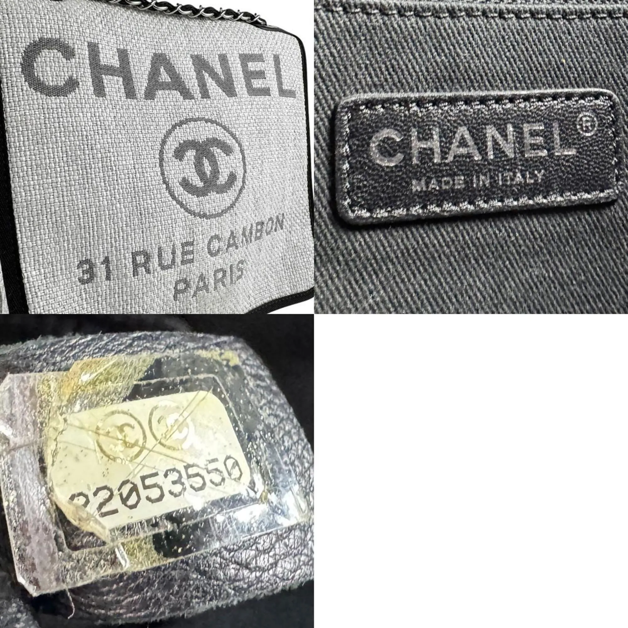 Chanel  Nylon Canvas Shoulder Bag (Pre-Owned)