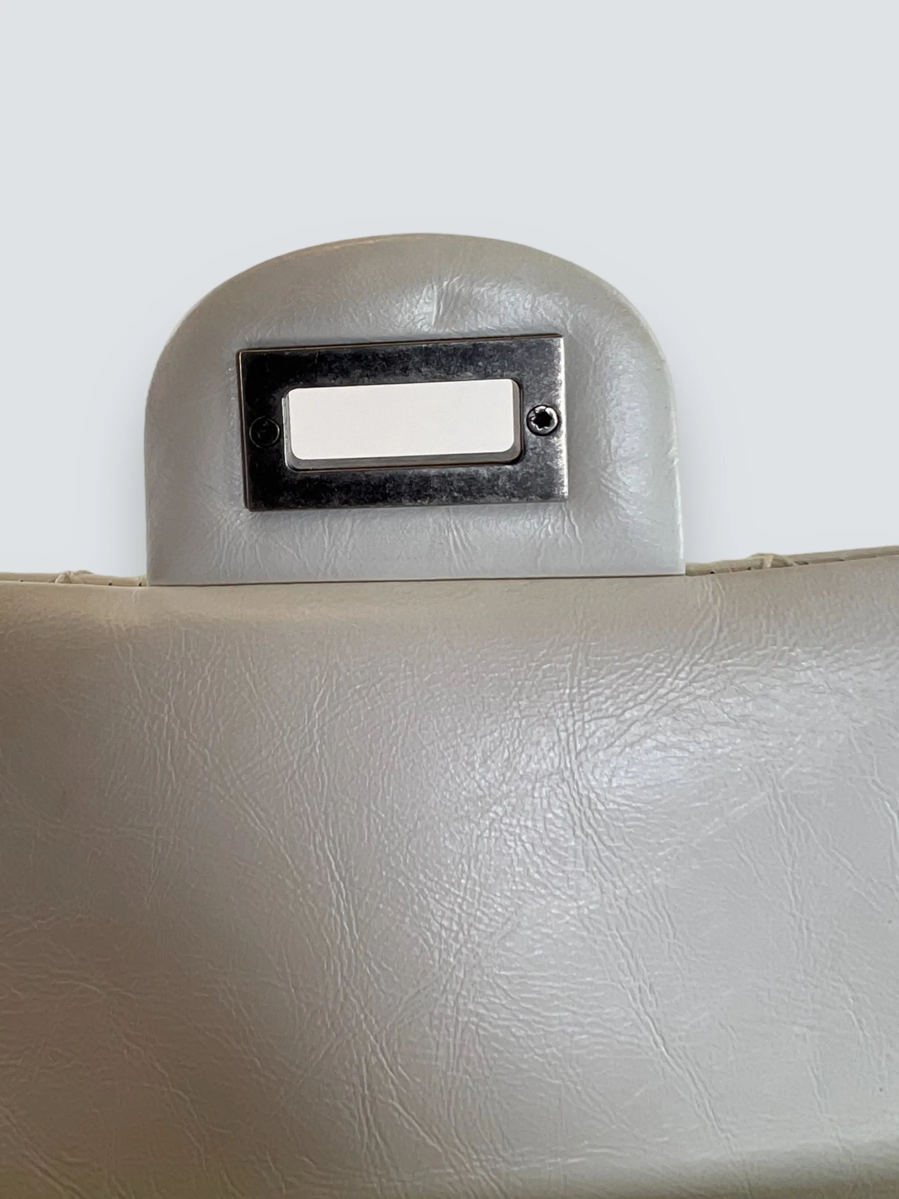Chanel Quilted White 2.55 Handbag