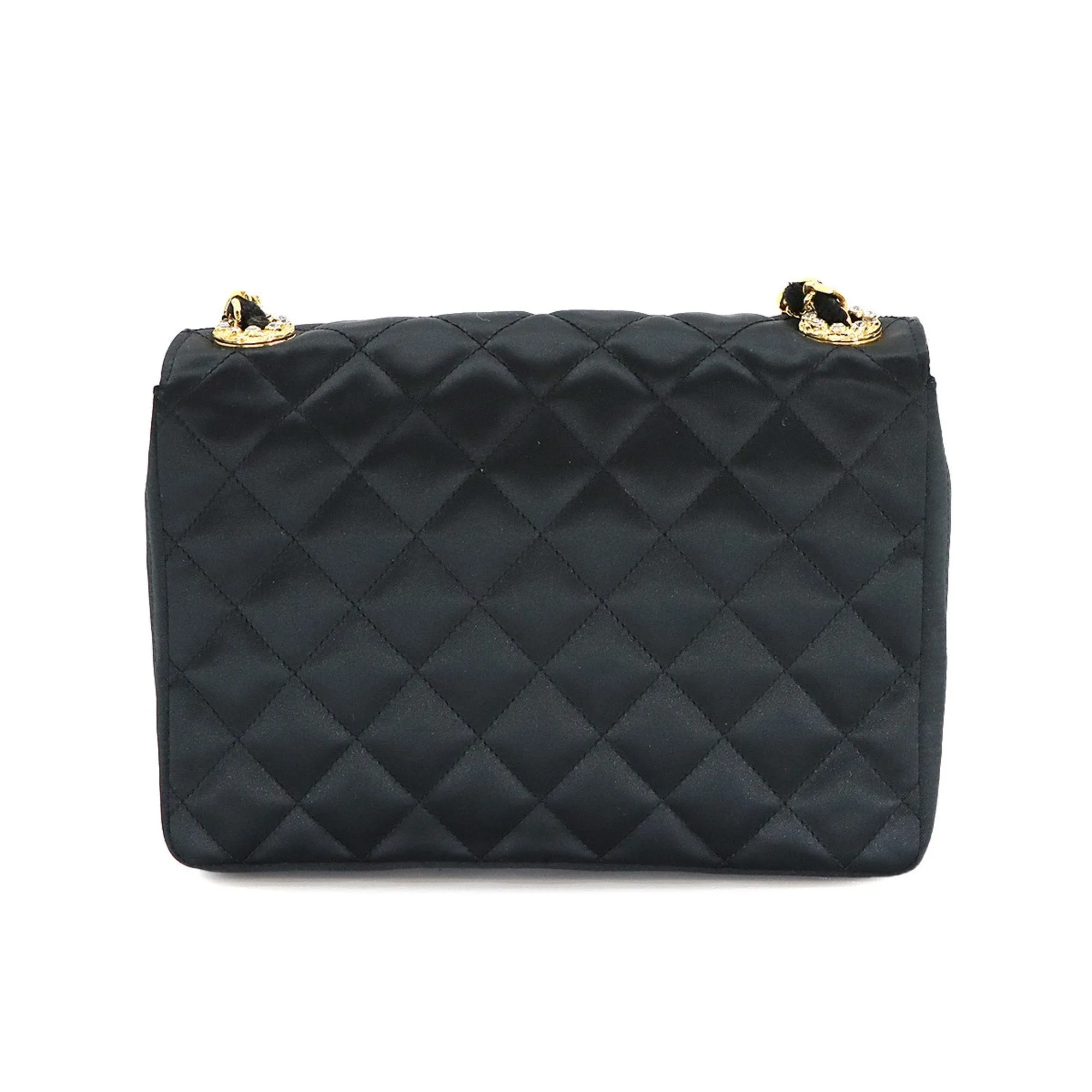 Chanel Satin Shoulder Bag (Pre-Owned)