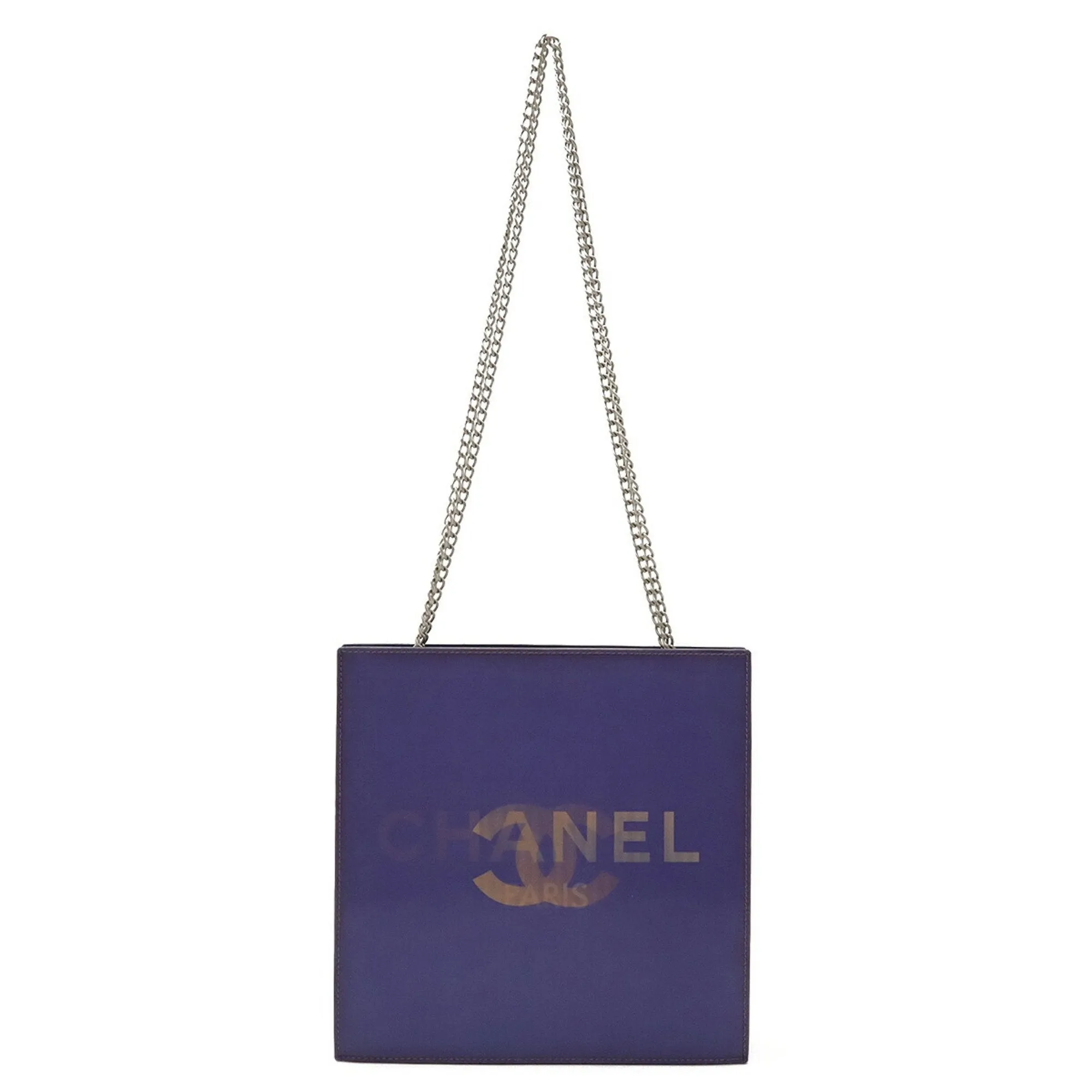 Chanel Vinyl Shoulder Bag Tote Bag (Pre-Owned)