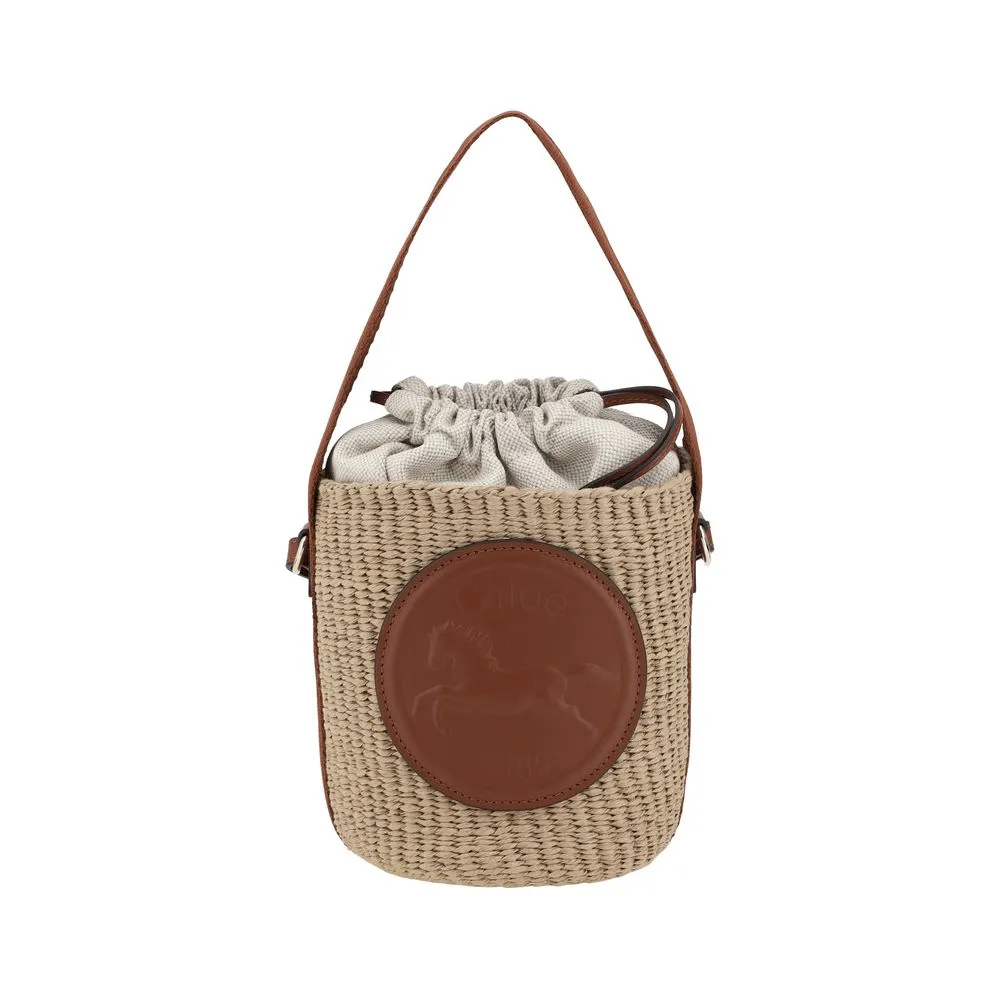 Chlo?? Horse Medal Bucket Bag