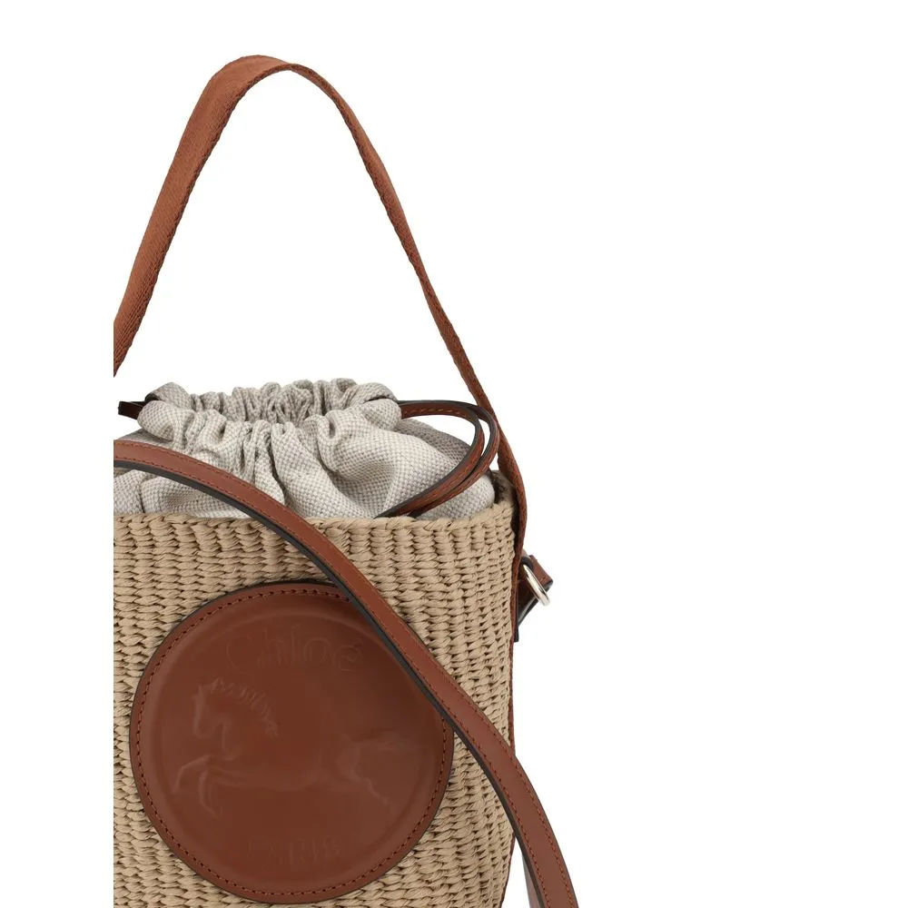 Chlo?? Horse Medal Bucket Bag