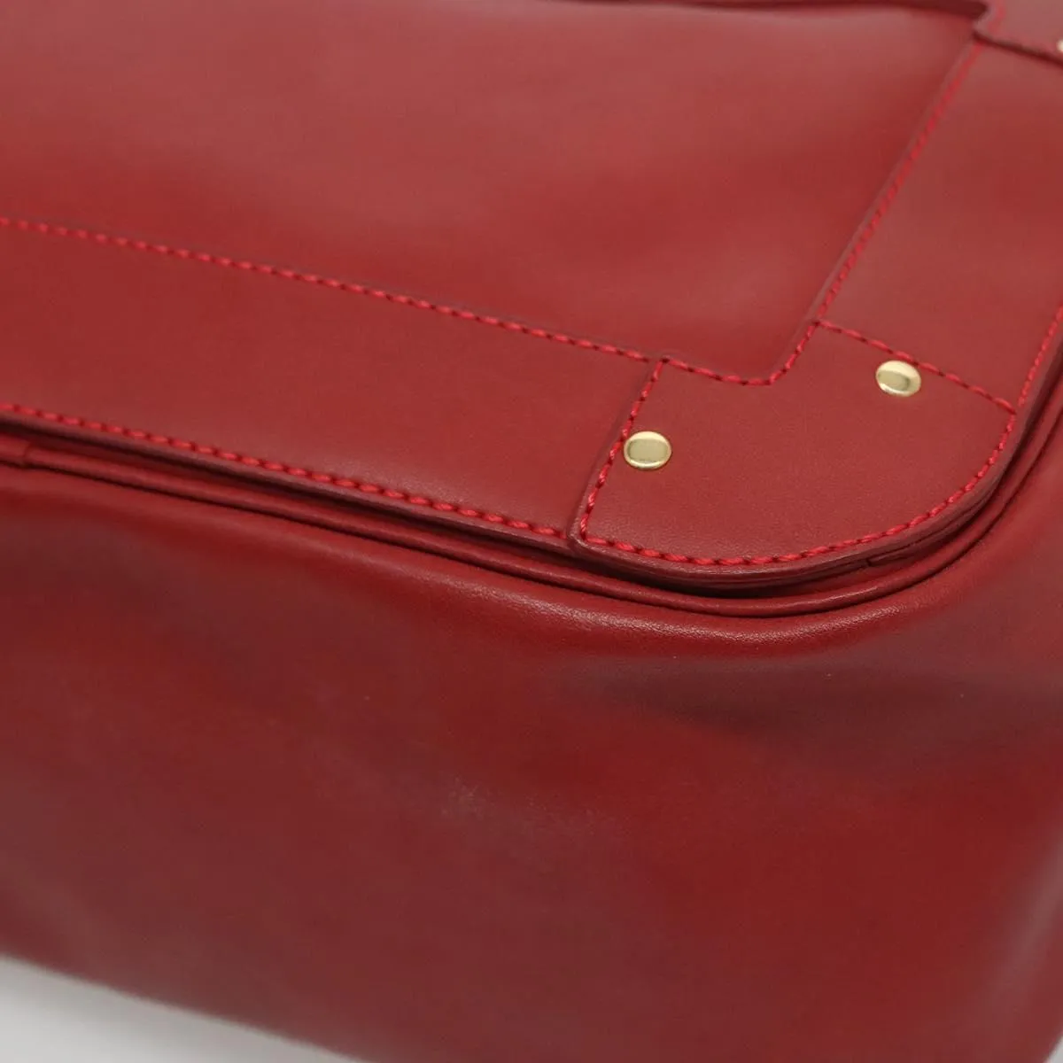 Chlo Leather Shoulder Bag (Pre-Owned)