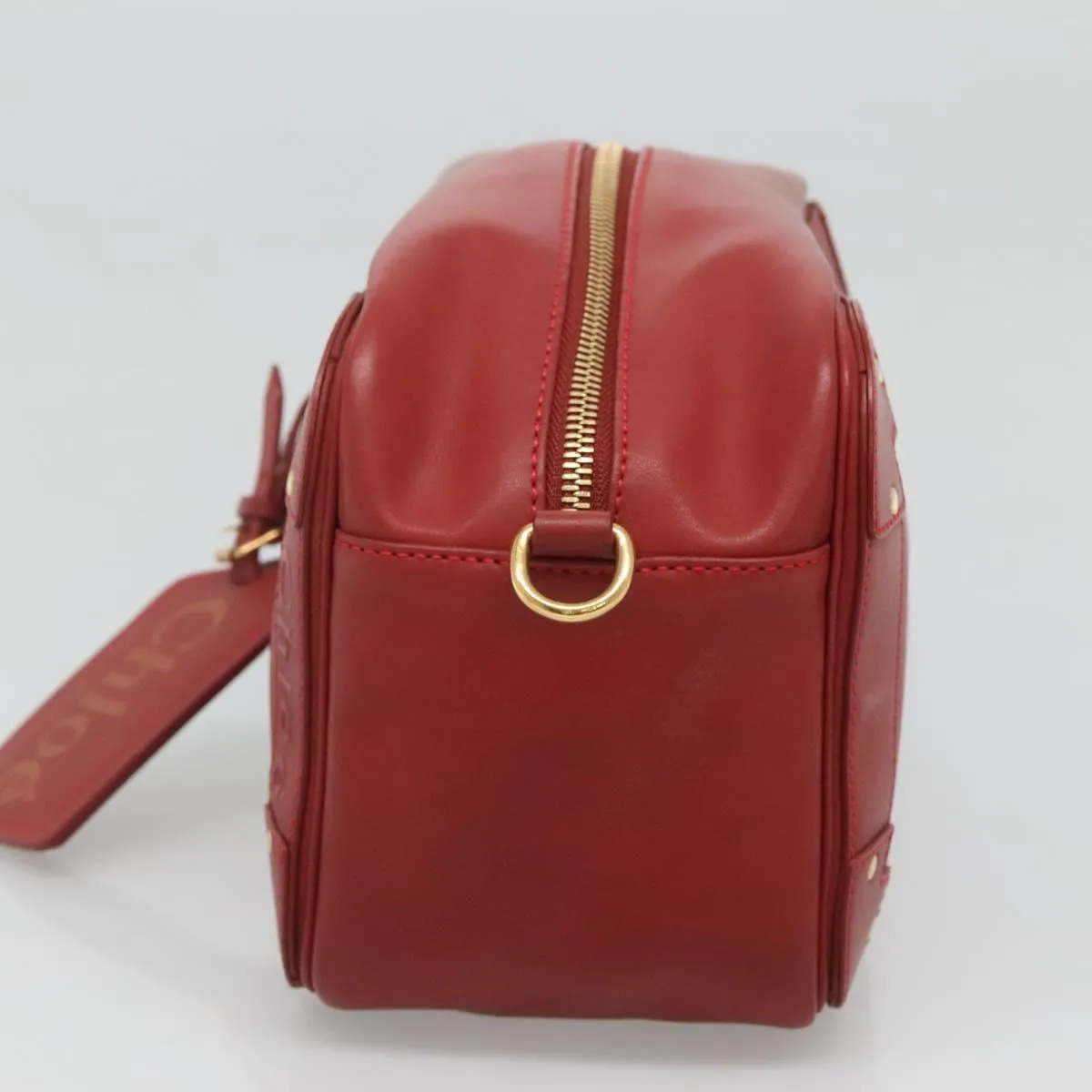 Chlo Leather Shoulder Bag (Pre-Owned)