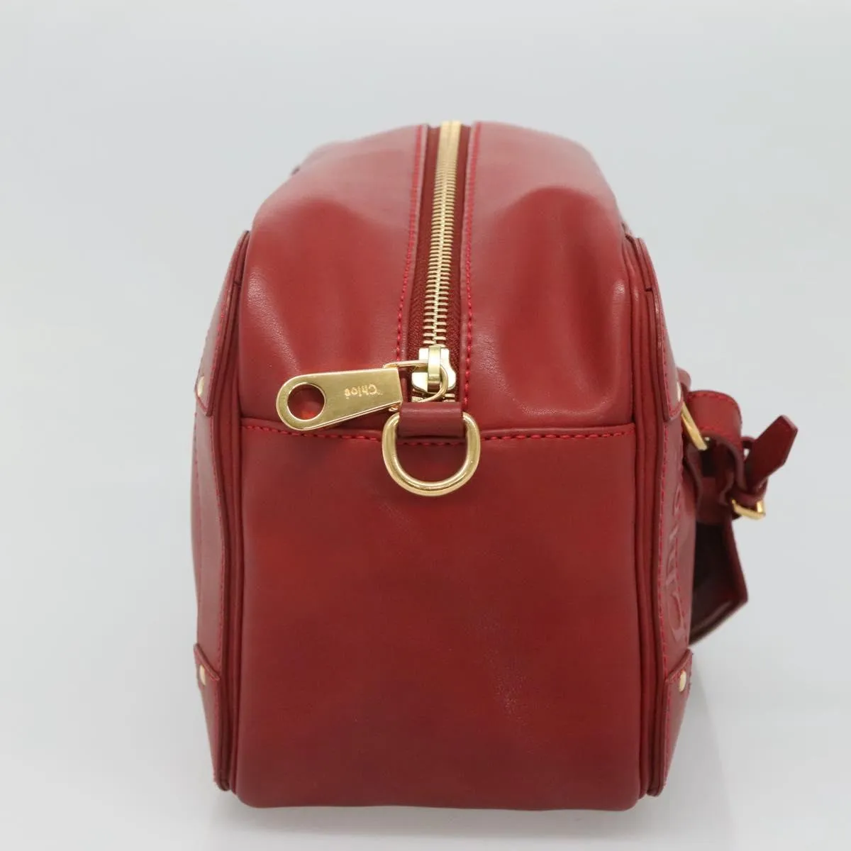 Chlo Leather Shoulder Bag (Pre-Owned)