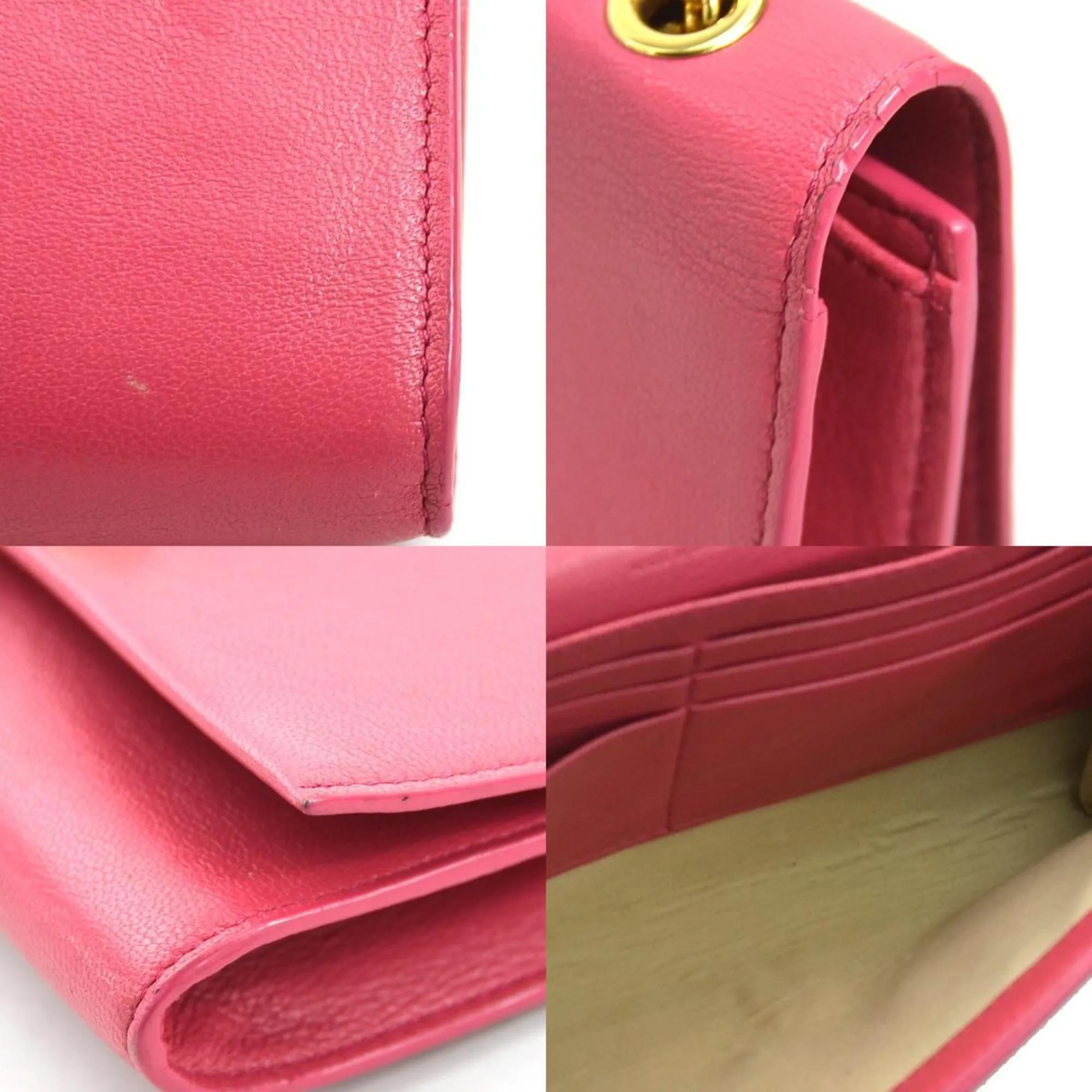 Chlo Leather Shoulder Bag (Pre-Owned)