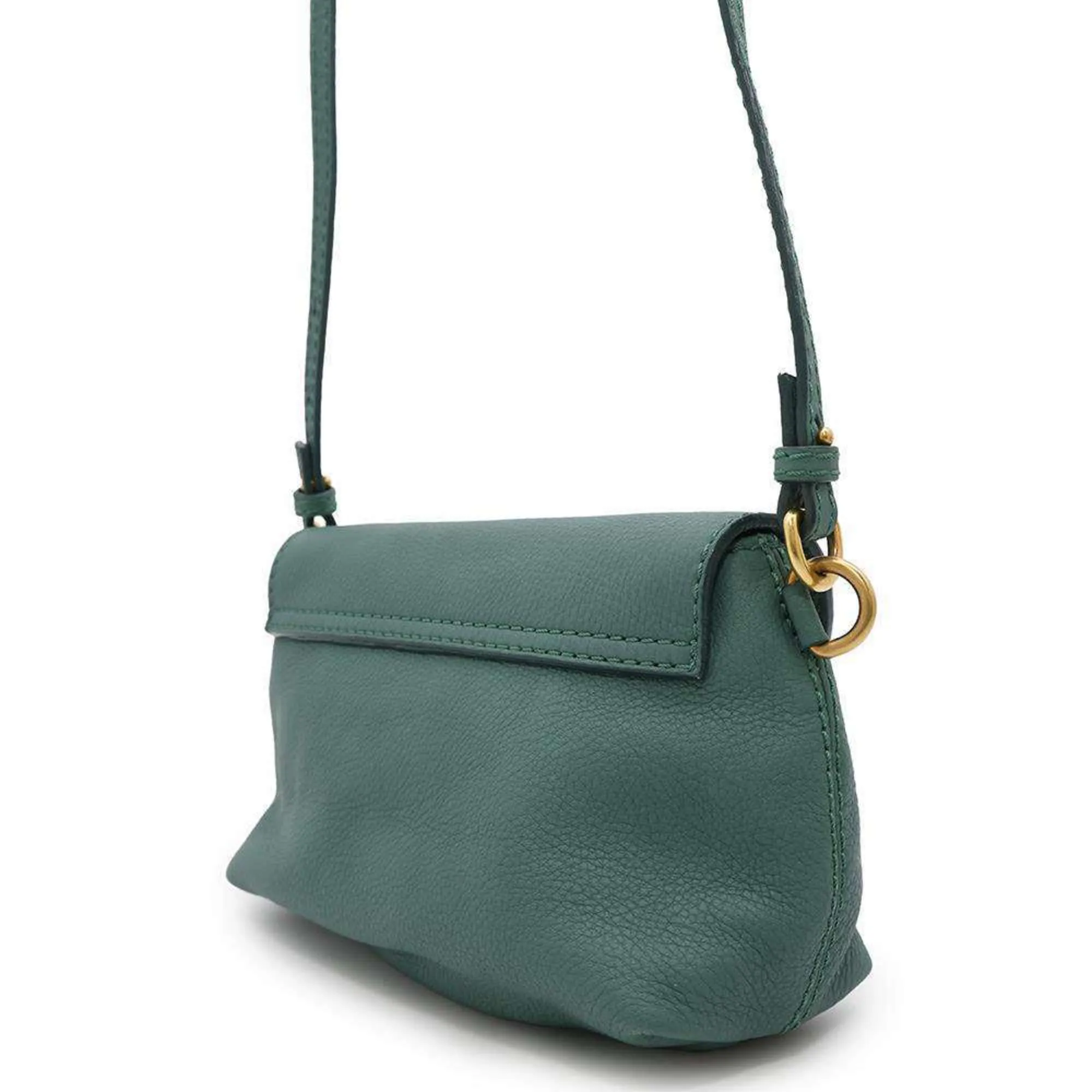 Chlo Marcie Leather Shoulder Bag (Pre-Owned)