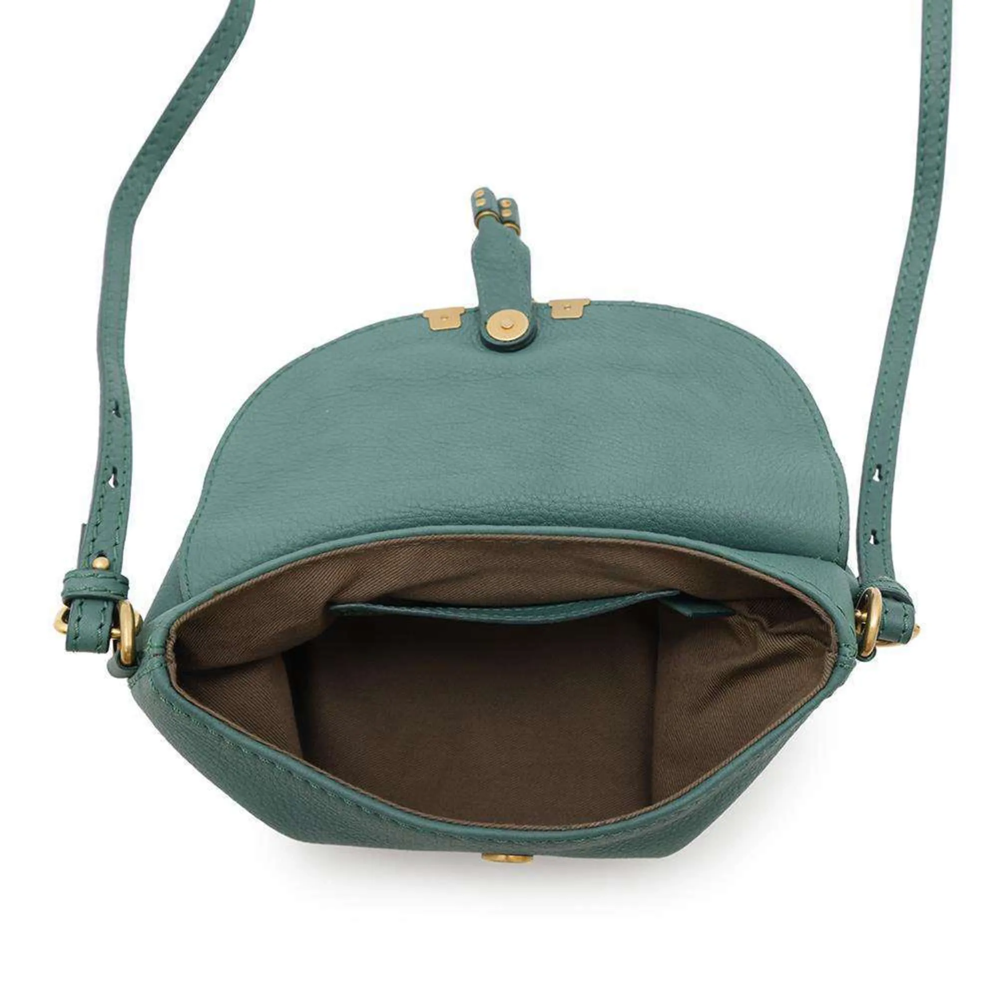 Chlo Marcie Leather Shoulder Bag (Pre-Owned)