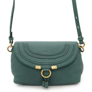 Chlo Marcie Leather Shoulder Bag (Pre-Owned)