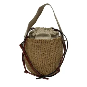 Chlo Woody Wicker Shoulder Bag (Pre-Owned)