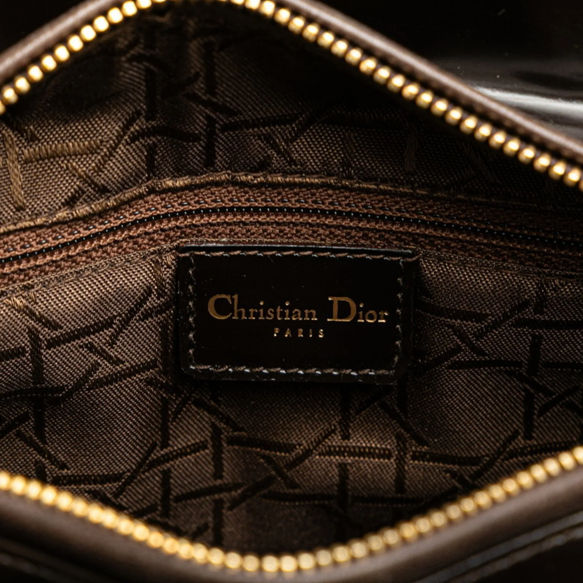 Christian Dior  Leather Handbag Shoulder Bag (Pre-Owned)