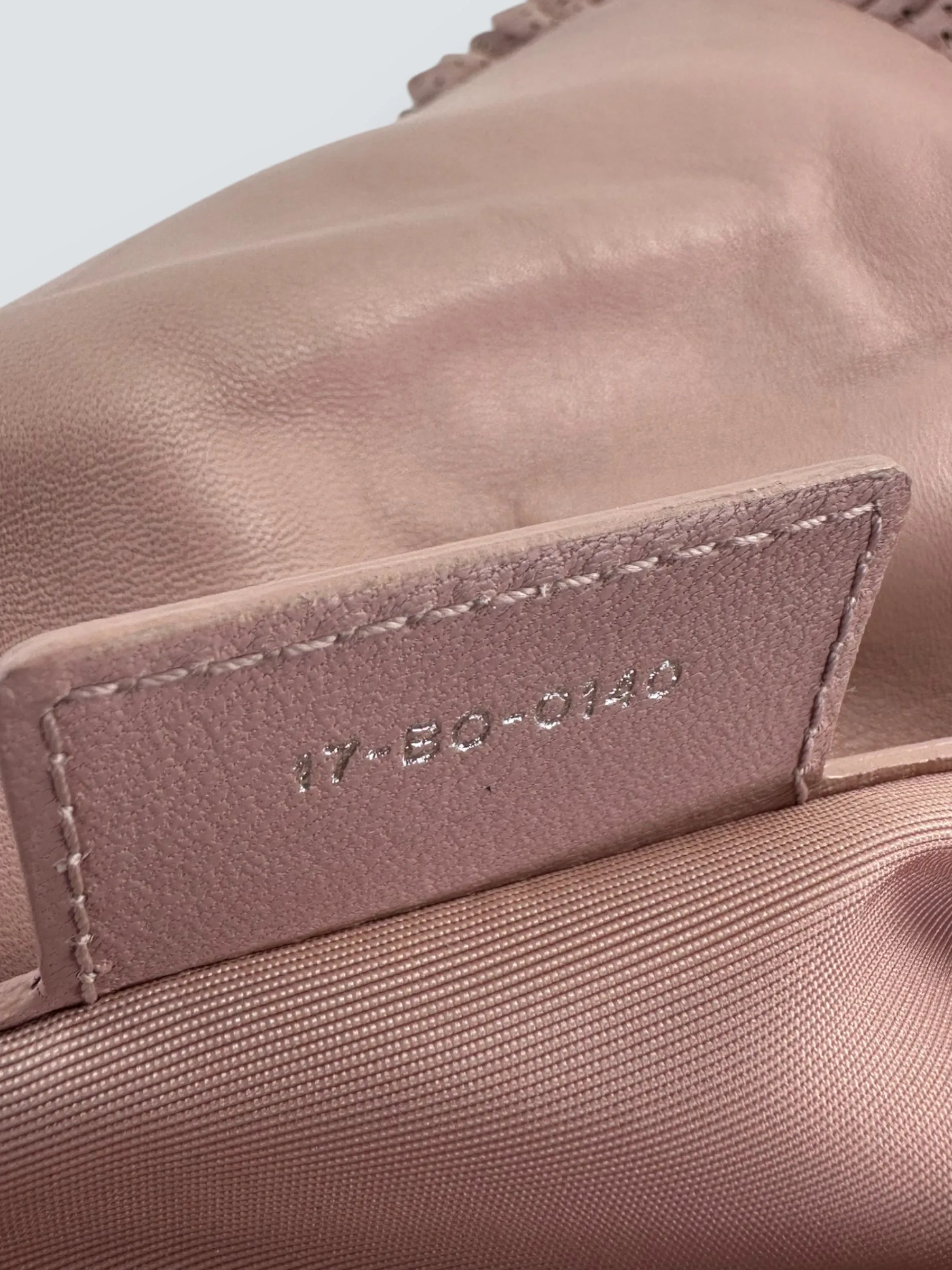 Christian Dior New Lock Ruffle Flap Pink Bag