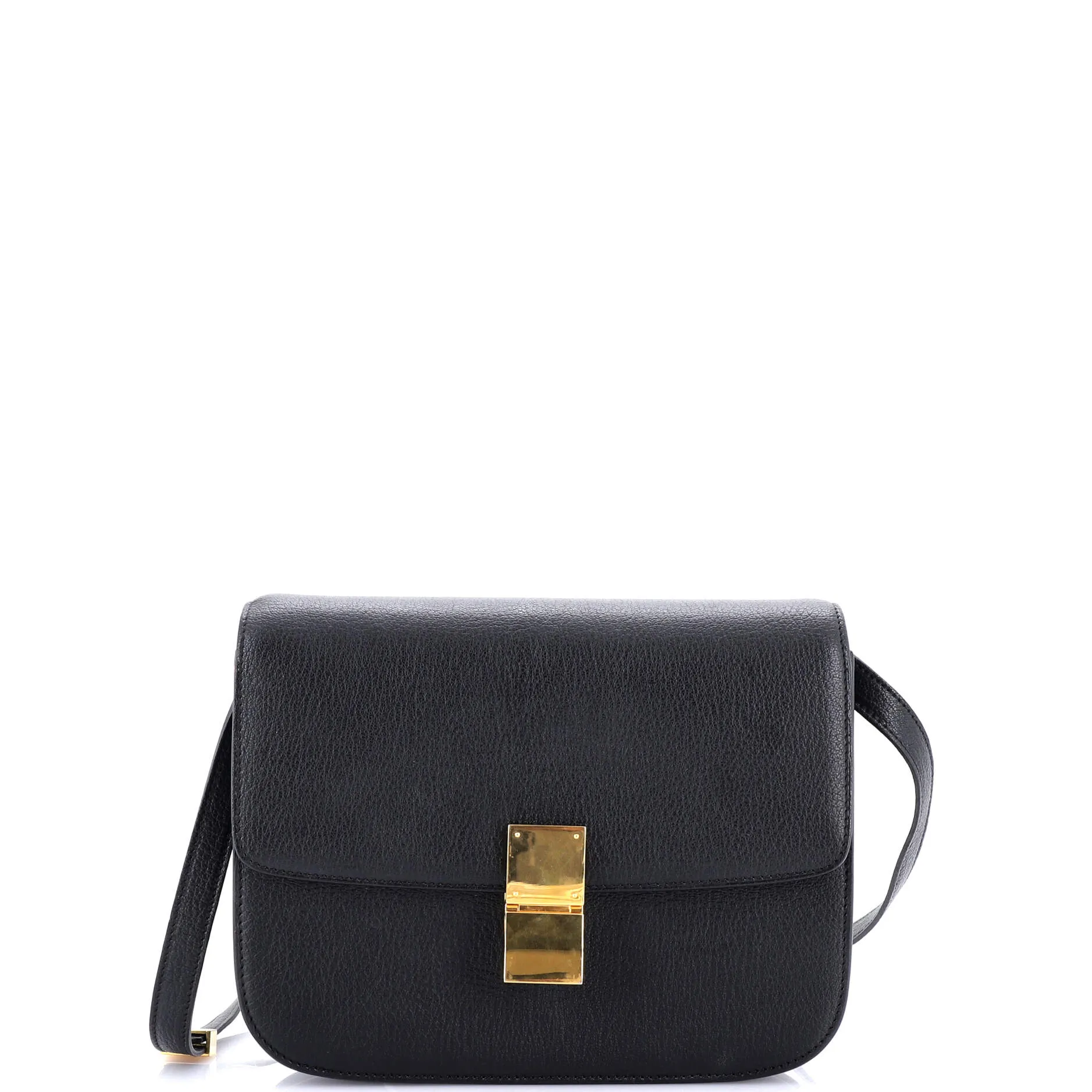 Classic Box Bag Grainy Leather Medium