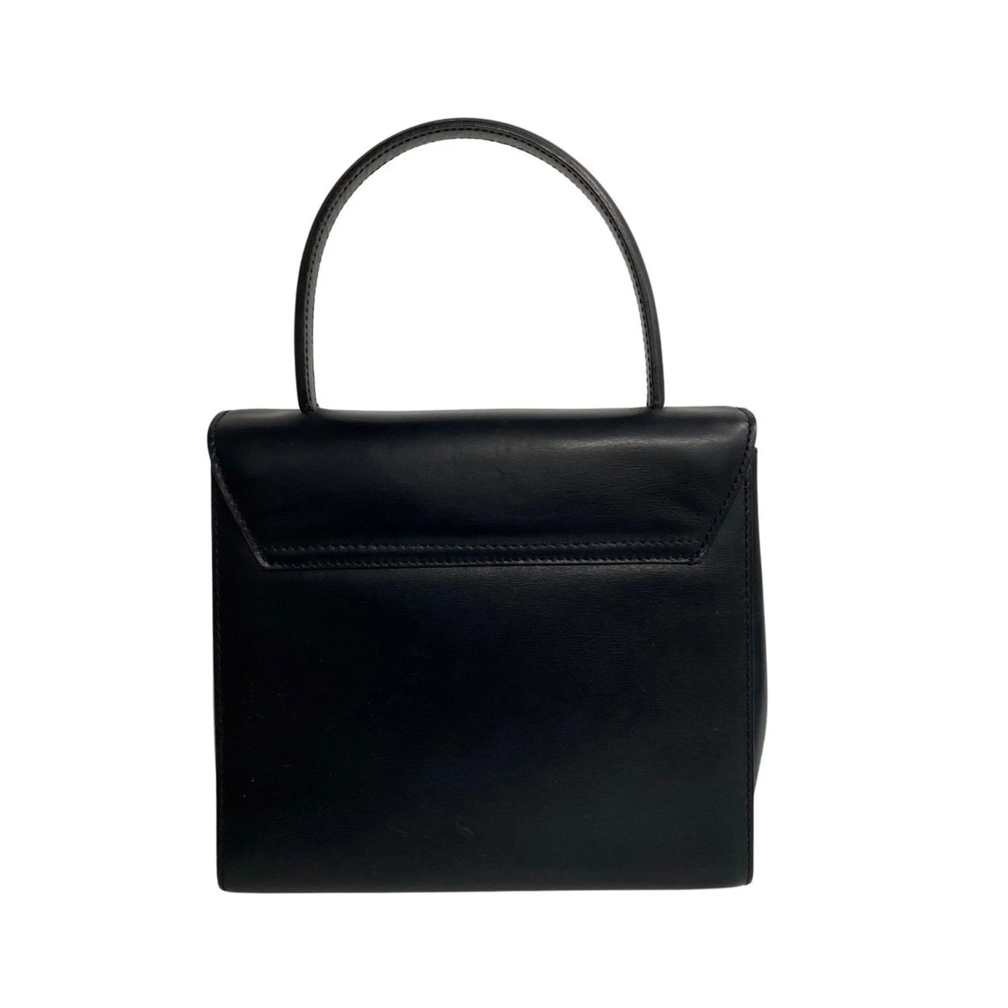 Cline Leather Handbag (Pre-Owned)