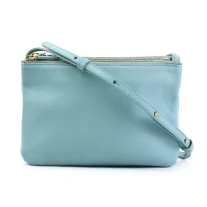Cline Leather Shoulder Bag (Pre-Owned)