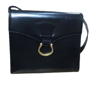 Cline Leather Shoulder Bag (Pre-Owned)