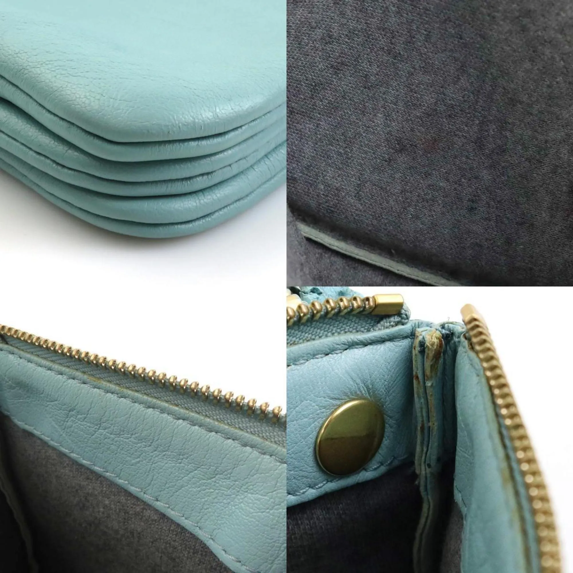 Cline Leather Shoulder Bag (Pre-Owned)