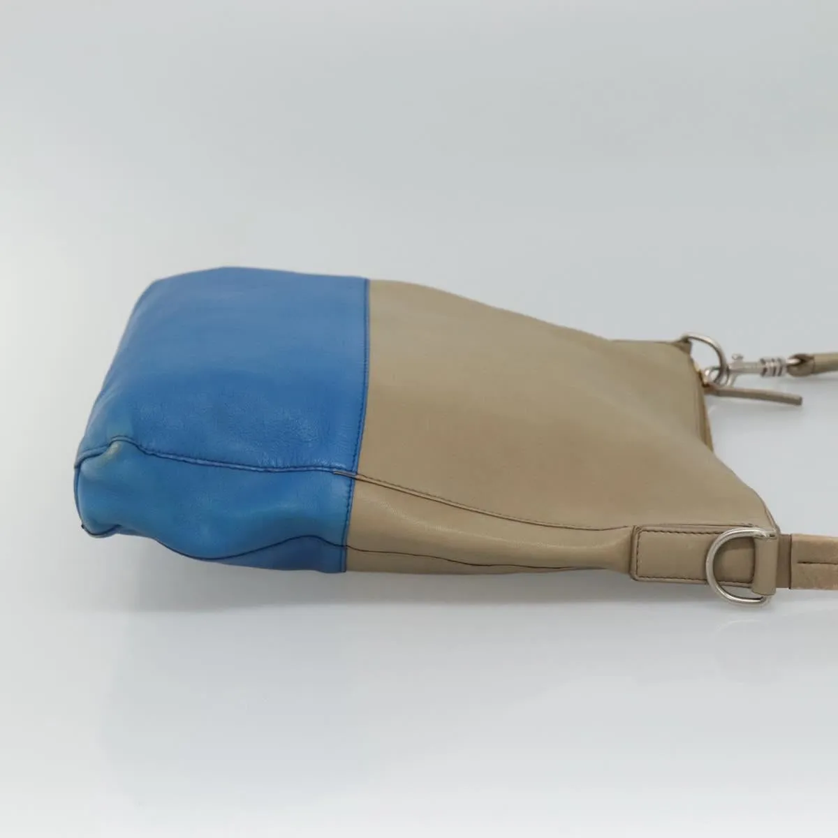 Cline Leather Shoulder Bag (Pre-Owned)
