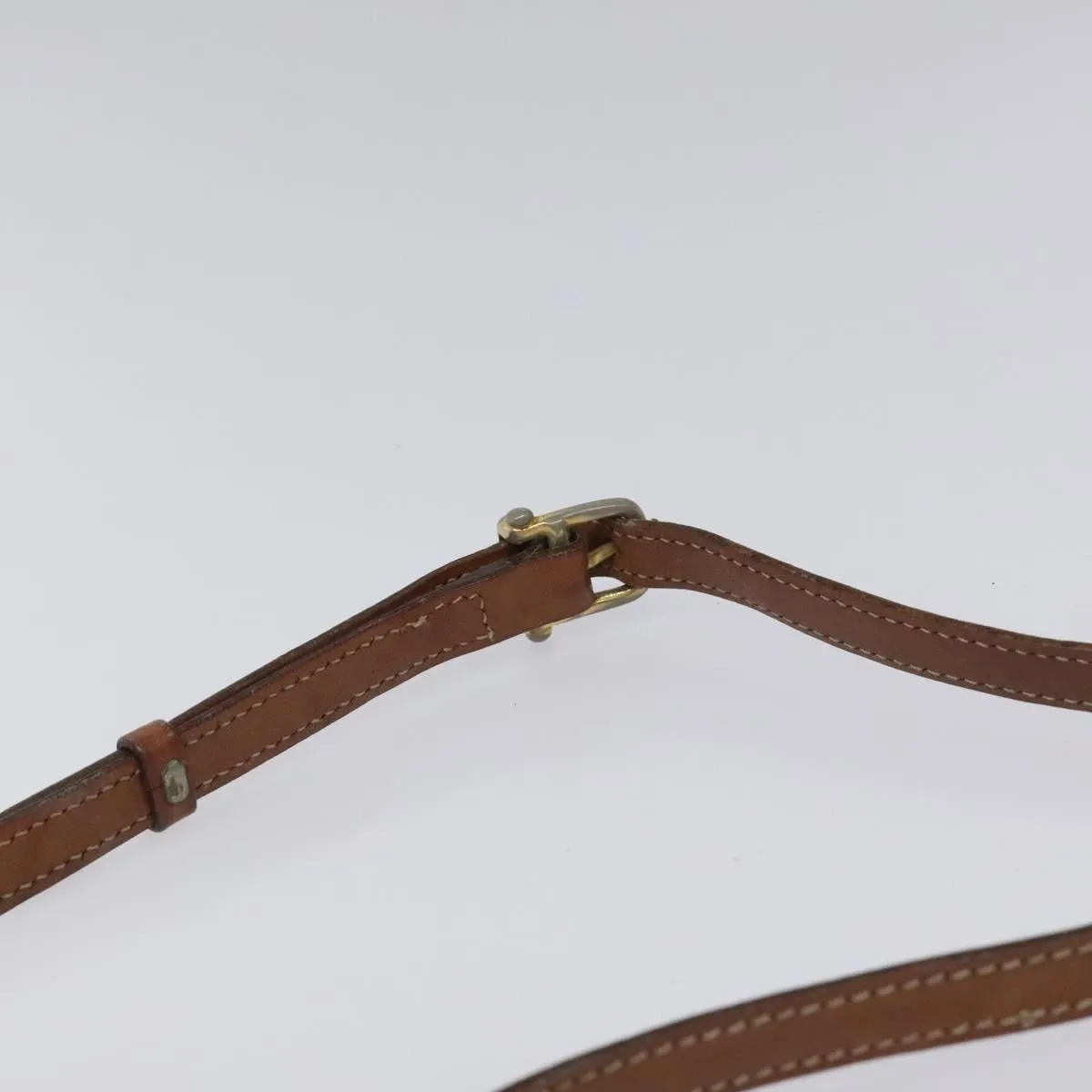 Cline Macadam Canvas Shoulder Bag (Pre-Owned)