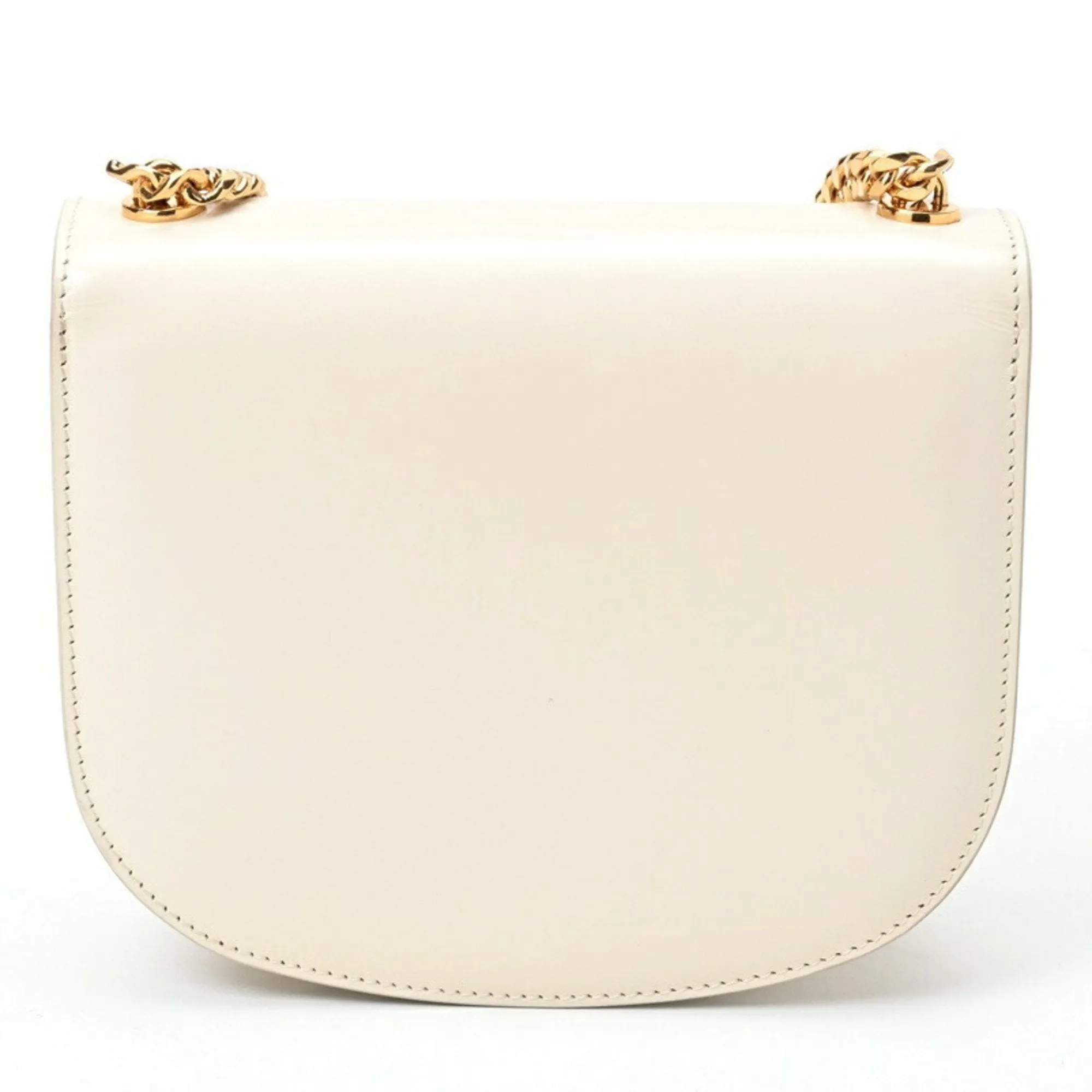 Cline Triomphe Leather Shoulder Bag (Pre-Owned)