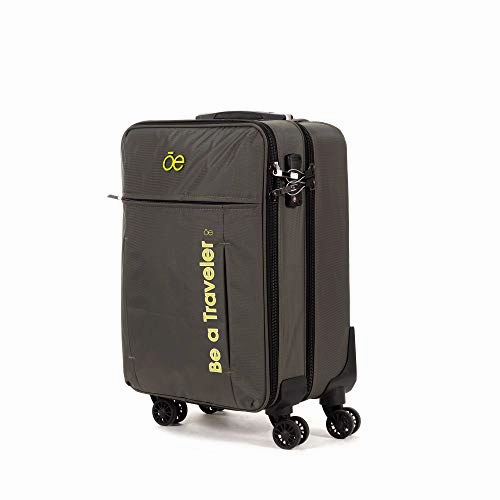 Cloe Carry-On 20 inch Water-Resistant Luggage with 360-spinner wheels in Olive Green Color