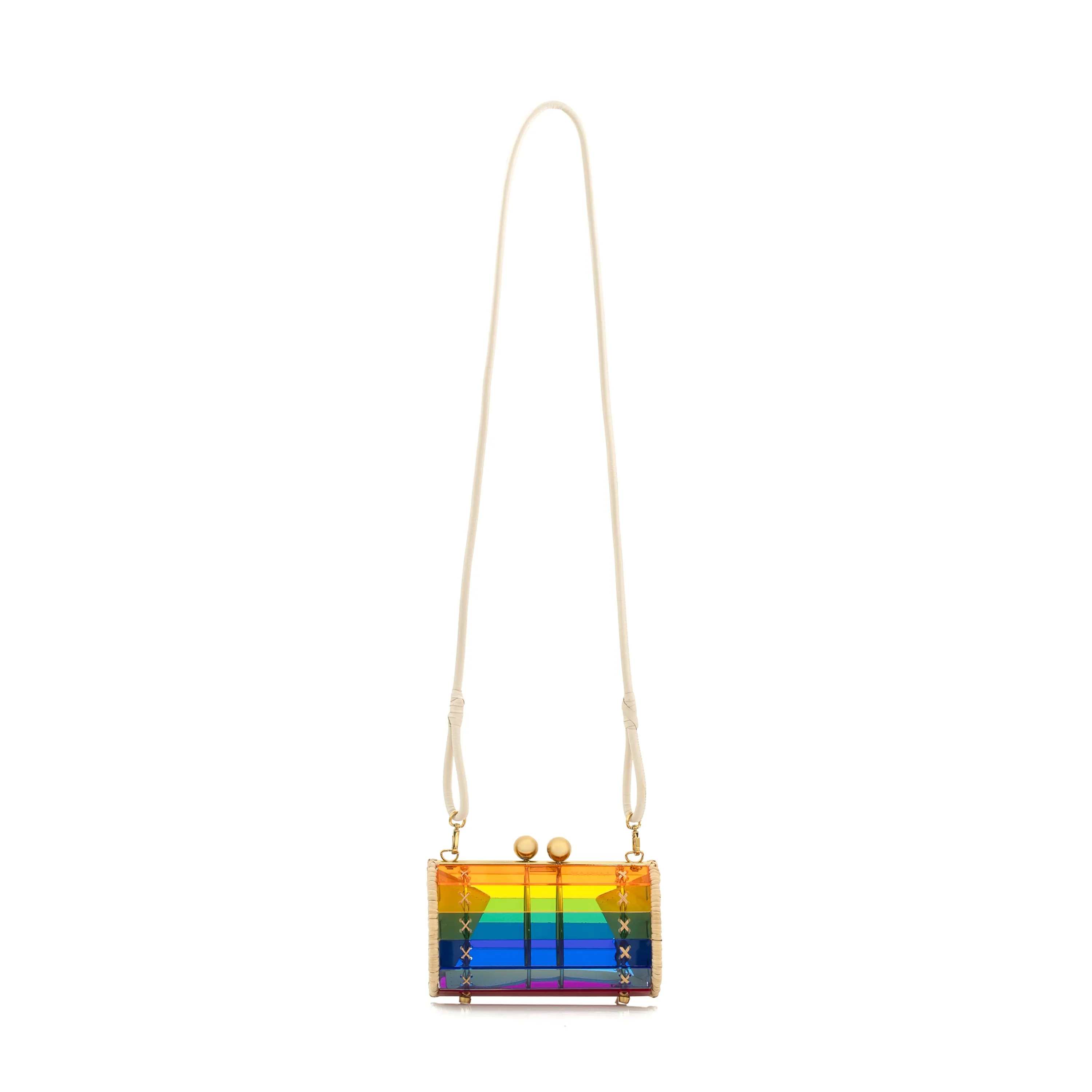 Clutch Petit Baob?? Gold Rainbow