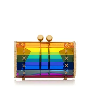 Clutch Petit Baob?? Gold Rainbow