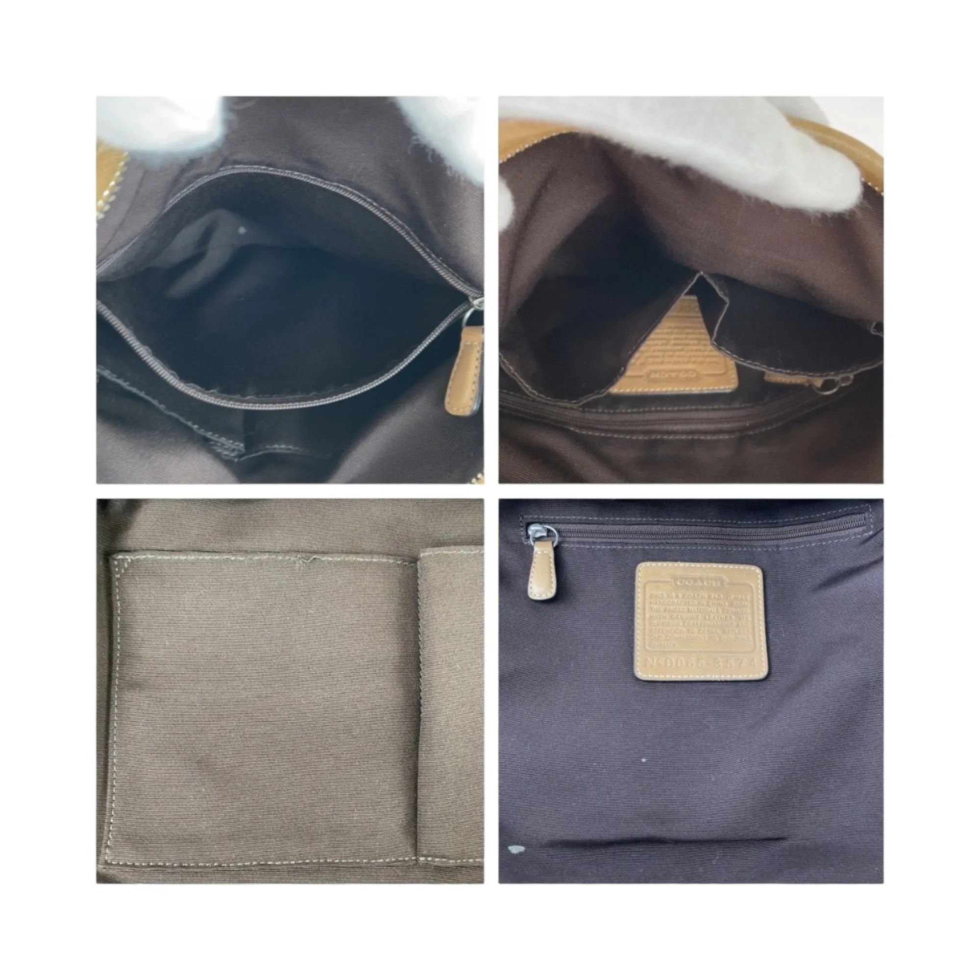 Coach Canvas Shoulder Bag (Pre-Owned)