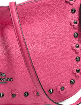 Coach Chelsea Crossbody in Floral Rivets Leather