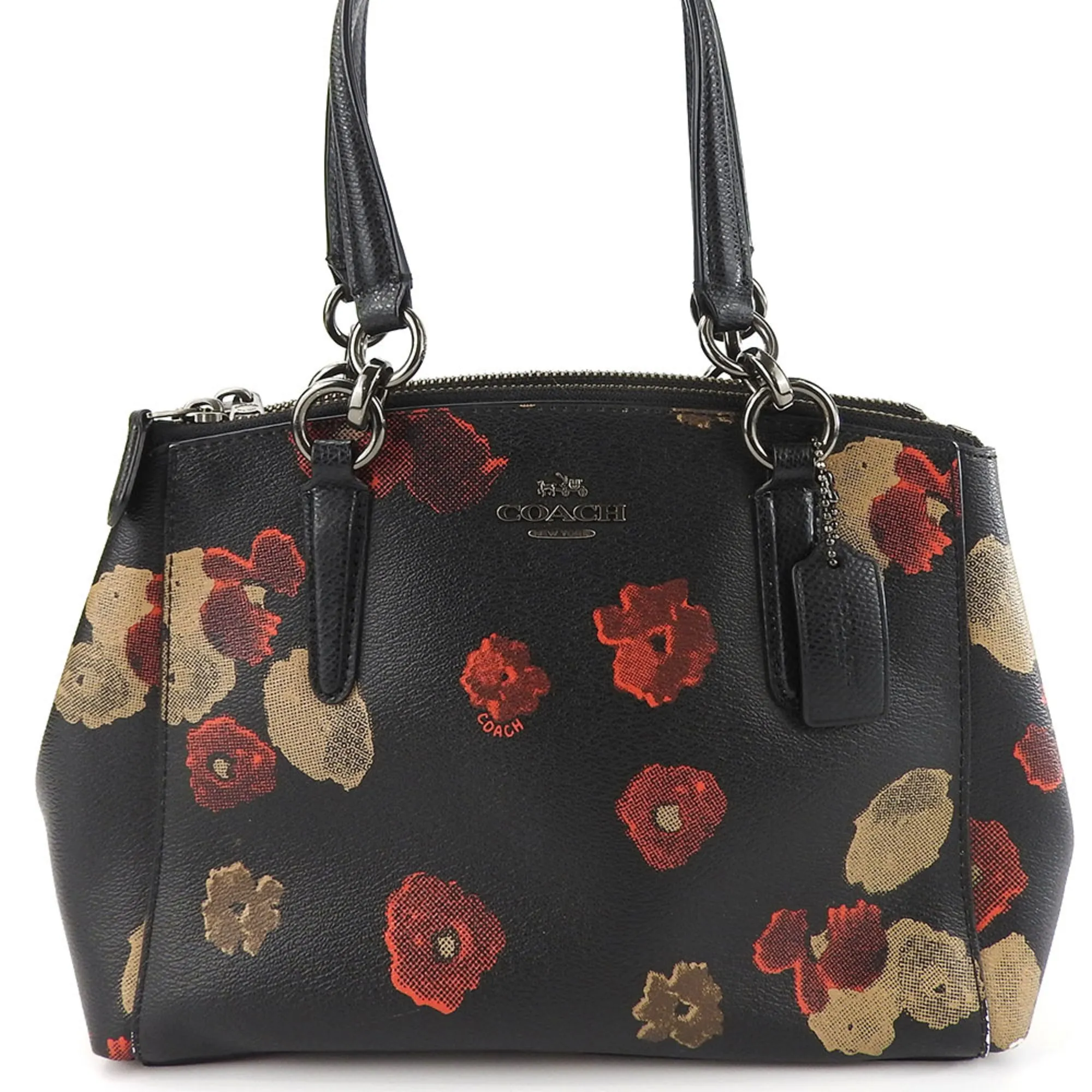 Coach   Color Pvc Leather Handbag (Pre-Owned)