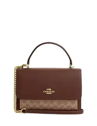 Coach Klare Top Handle Bag In Signature Canvas
