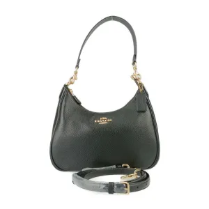Coach Leather Handbag Shoulder Bag (Pre-Owned)