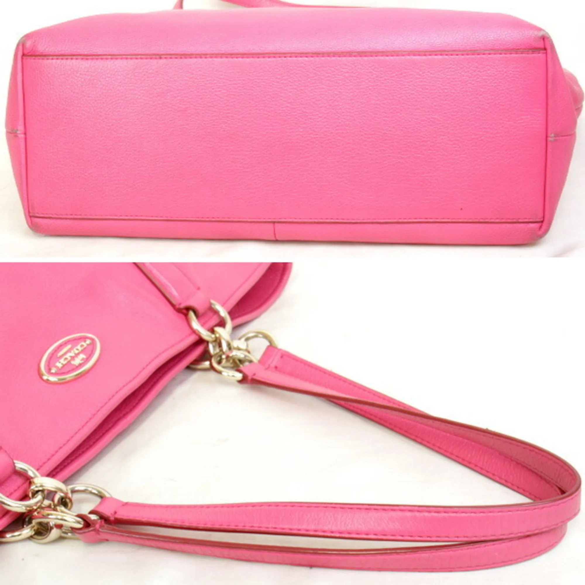 Coach Leather Shopper Bag (Pre-Owned)