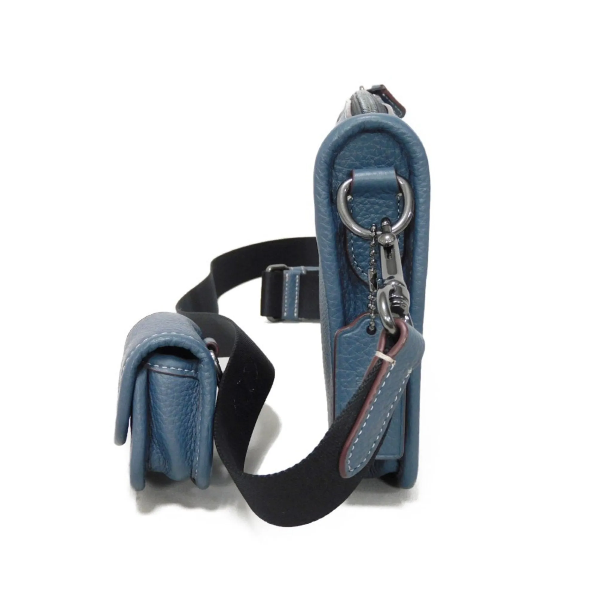 Coach Leather Shoulder Bag (Pre-Owned)