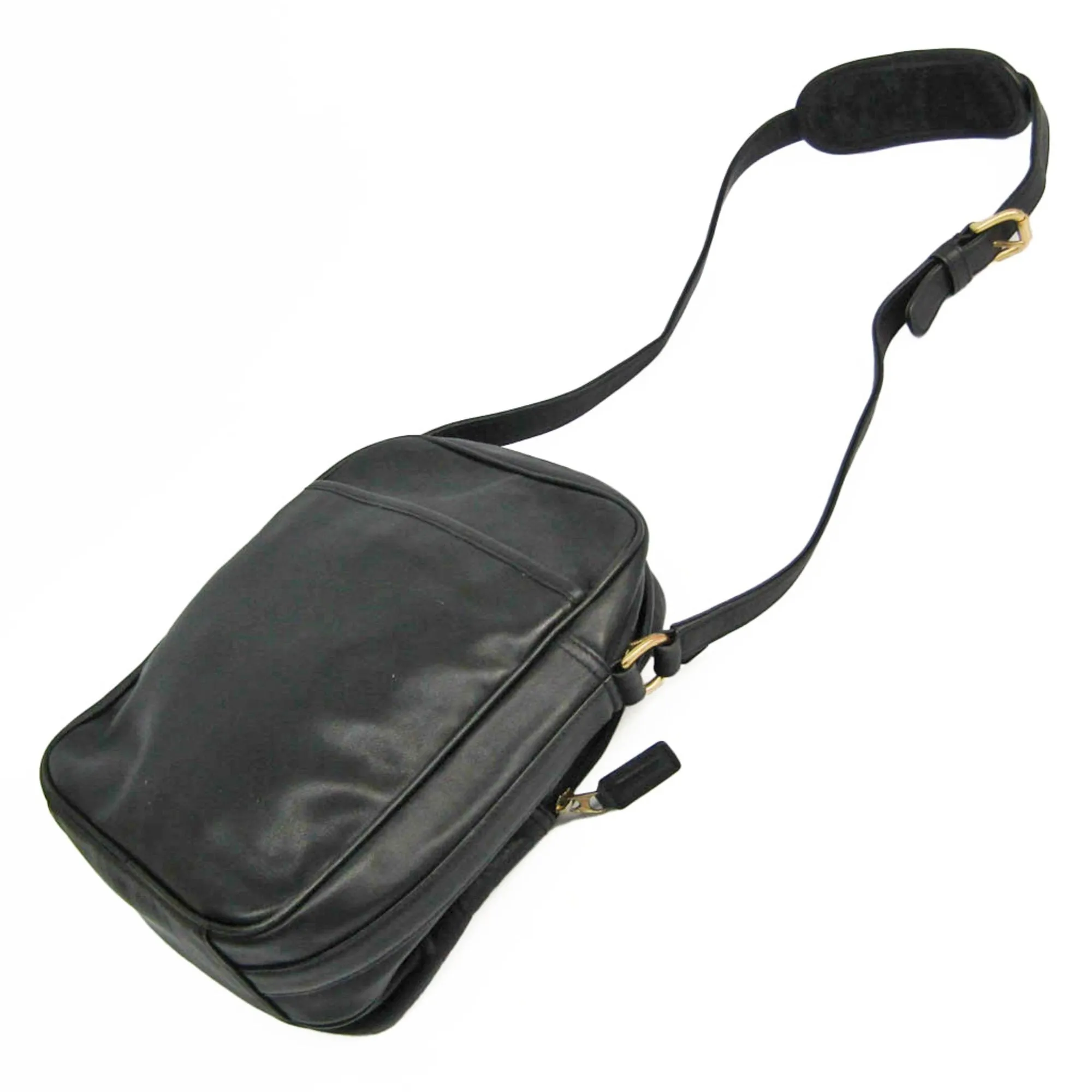 Coach  Leather Shoulder Bag (Pre-Owned)