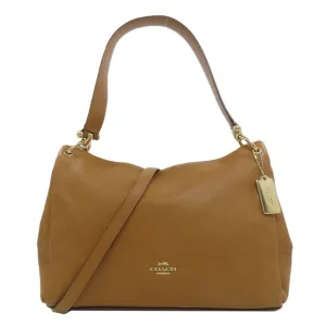 Coach Leather Shoulder Bag (Pre-Owned)