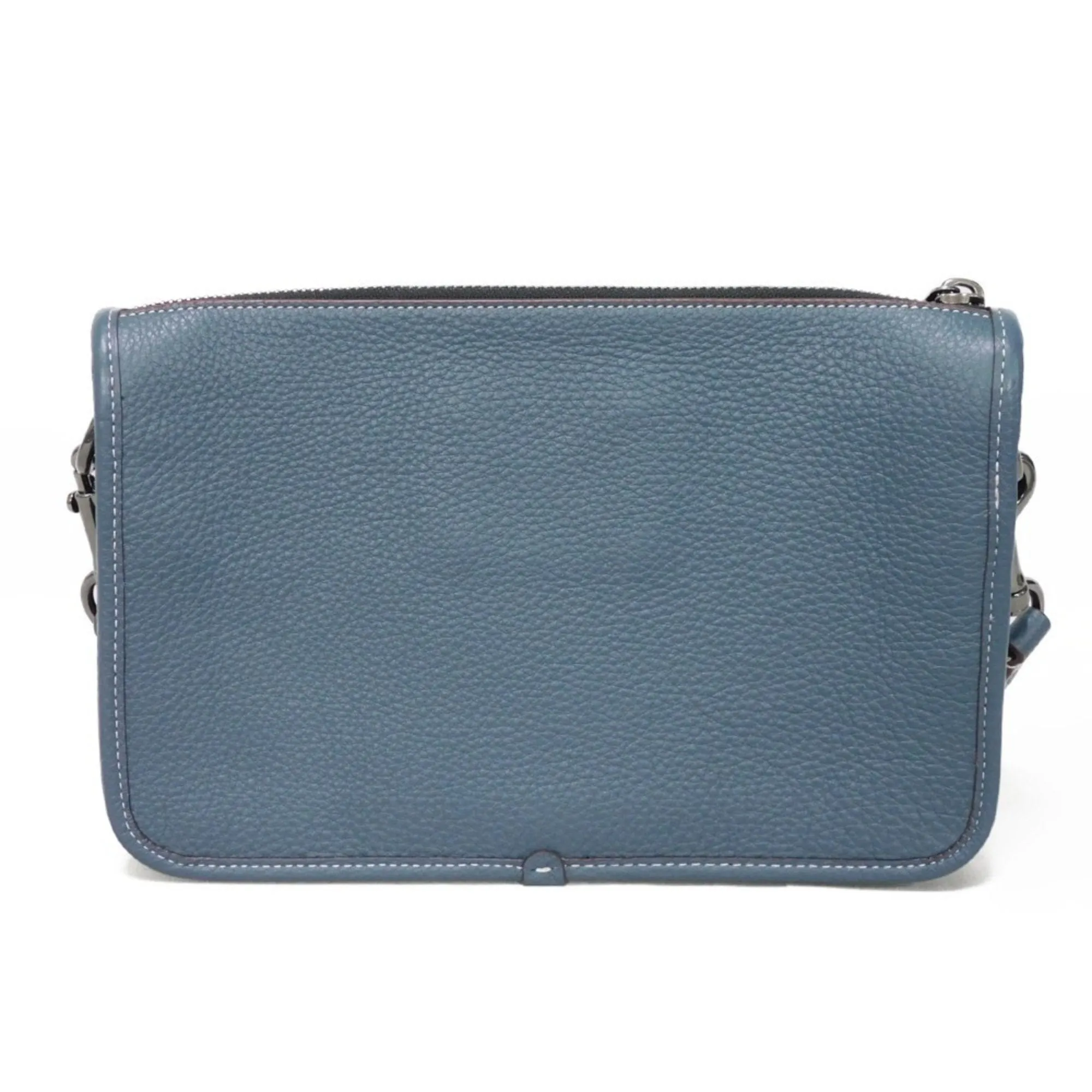 Coach Leather Shoulder Bag (Pre-Owned)