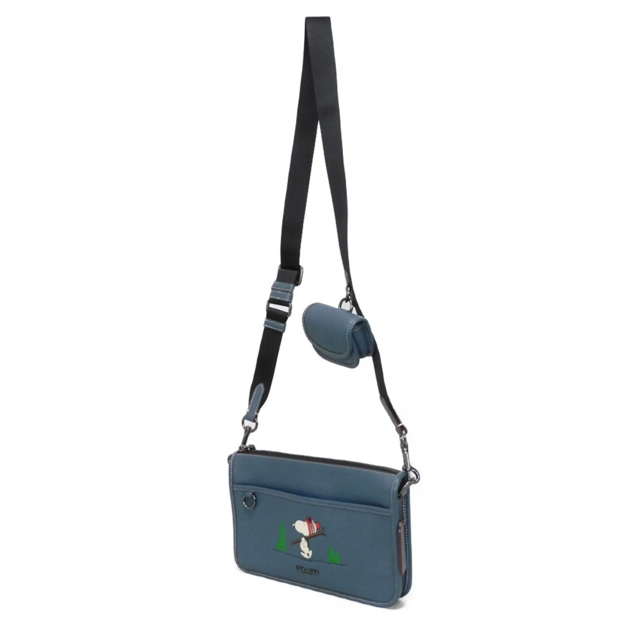 Coach Leather Shoulder Bag (Pre-Owned)