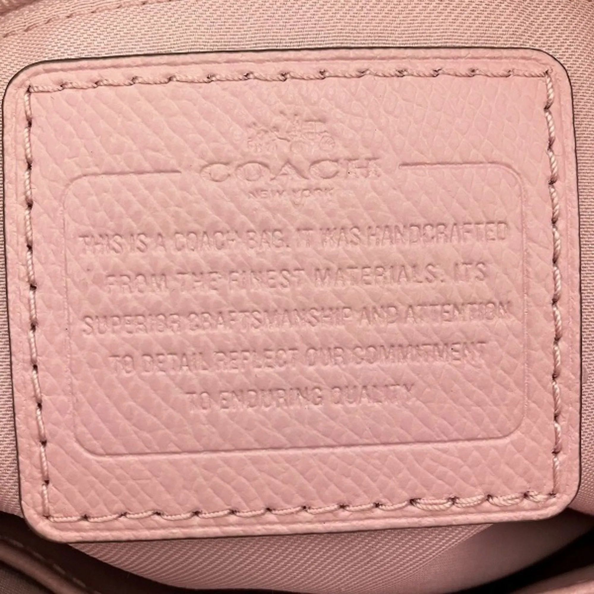Coach Leather Shoulder Bag Tote Bag (Pre-Owned)