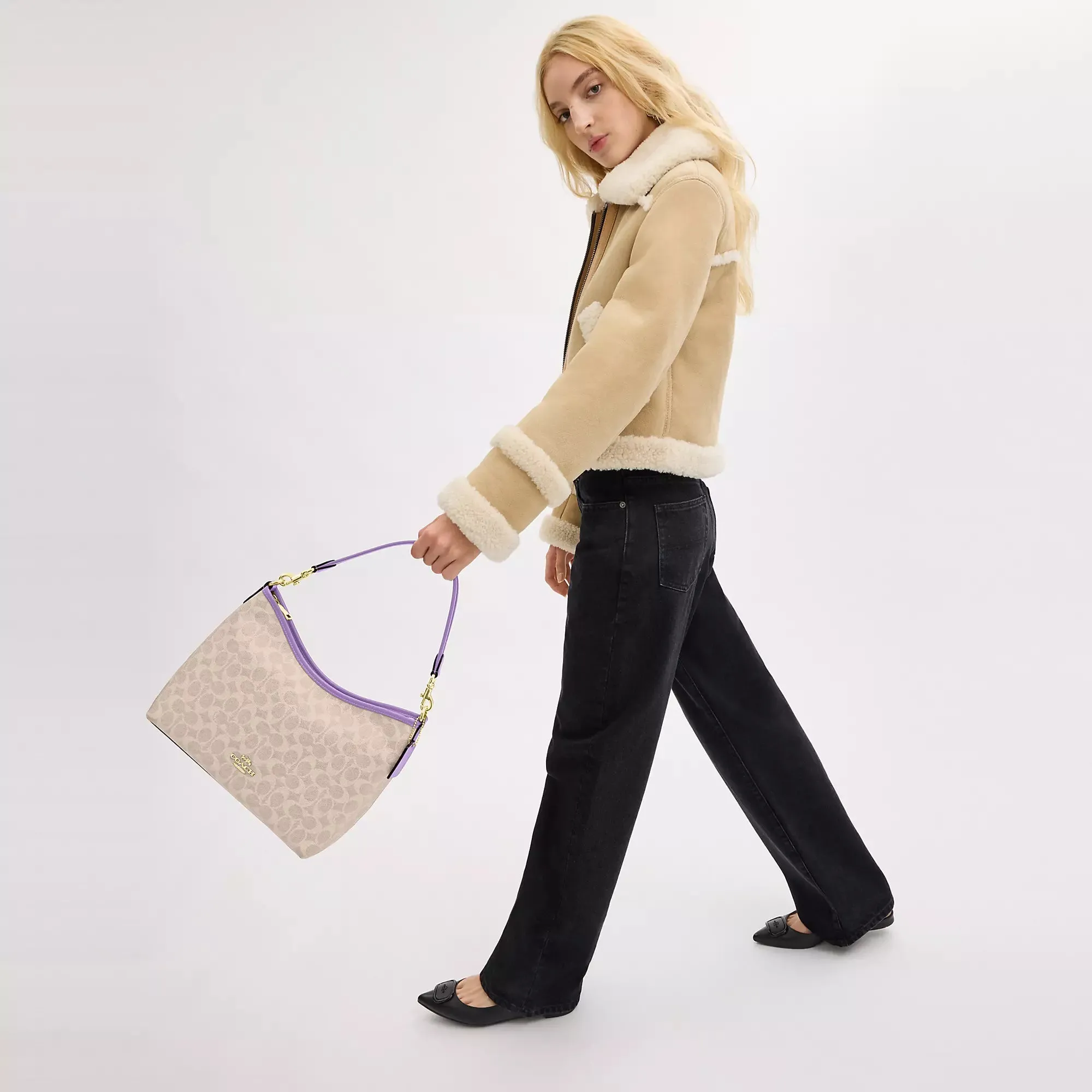 Coach Outlet Laurel Shoulder Bag In Signature Canvas