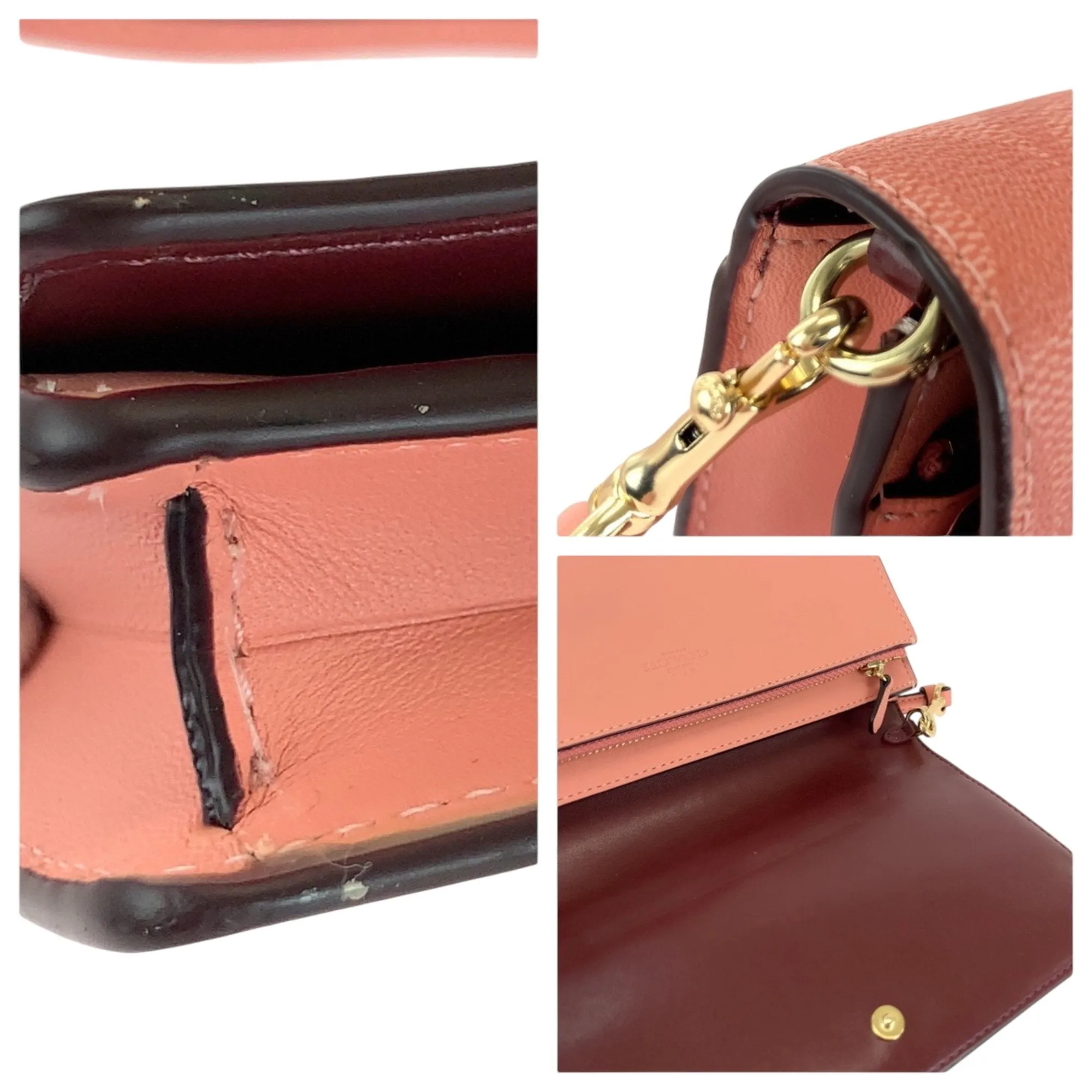 Coach Pvc Shoulder Bag (Pre-Owned)