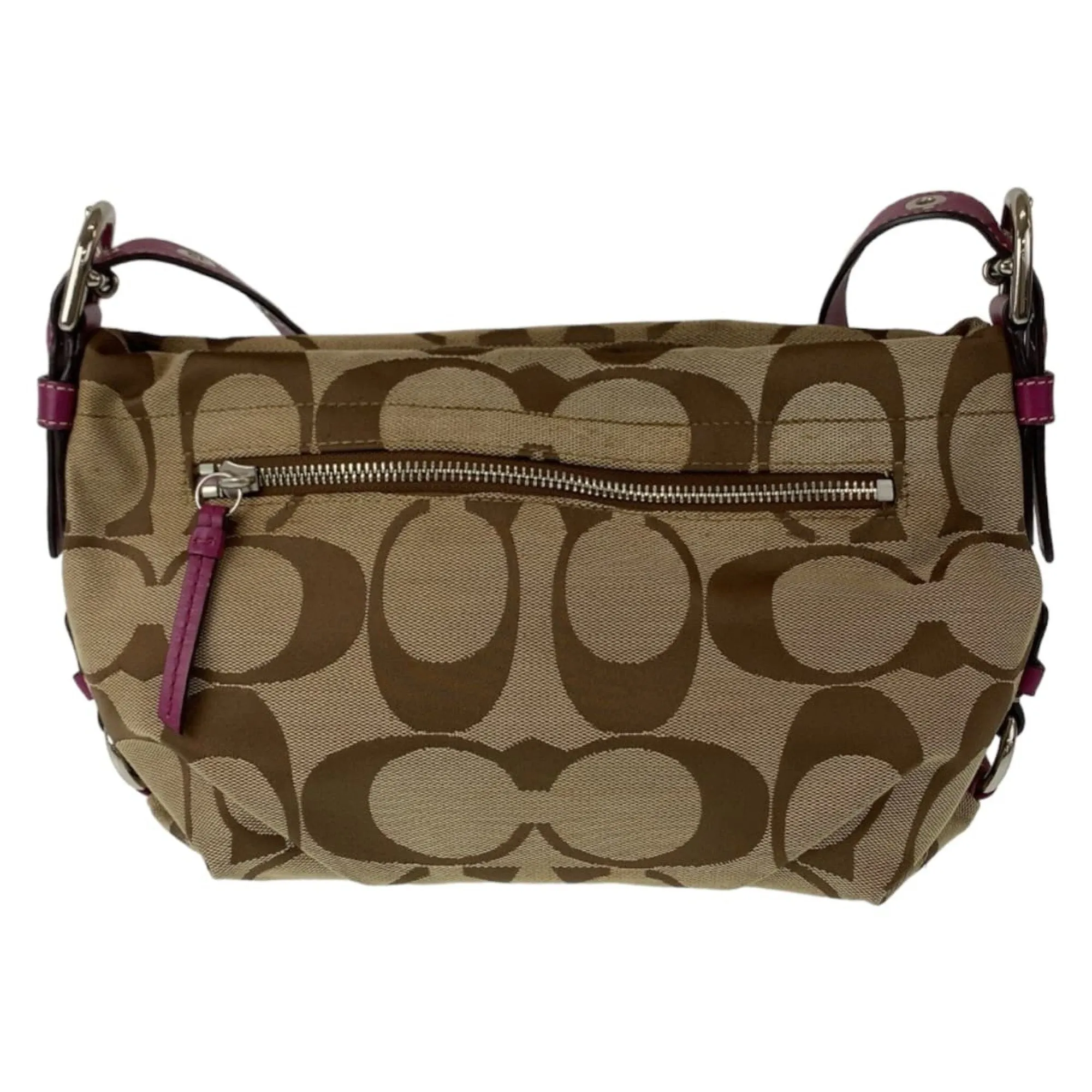 Coach  Signature Line Messenger Bag Shoulder Bag (Pre-Owned)