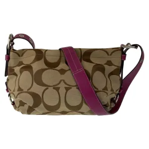 Coach  Signature Line Messenger Bag Shoulder Bag (Pre-Owned)